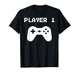 Player 1 & 2 Matching Shirts for Video Gamers