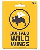 Buffalo Wild Wings Physical Gift Card - $25
