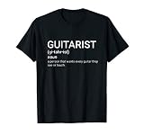 Gift For Guitar Player Guitarist Definition Funny T Shirt T