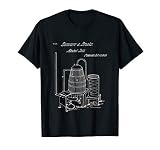 Moonshine Alcohol Still Patent Blueprint T-Shirt T-Shirt