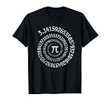 Pi Day Spiral Pi Math Design For Pi Day 3 14 T Shirt