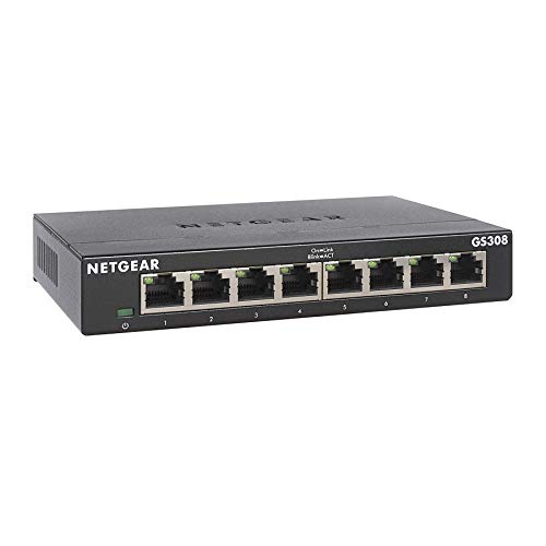 Netgear 8-Port Gigabit Ethernet Unmanaged Switch