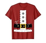 Christmas Tee Santa Claus Suit Adult Men Women Kids T Shirt