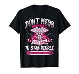 Stab People Funny Nurses Nursing Rn Lvn T Shirt
