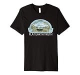 Flat Earth Shirt Biblical Earth Flat Earth T Shirt Premium T