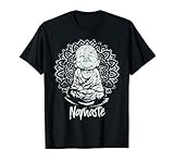 Buddha Yoga T-Shirt Yoga Namaste Tshirt Gift for Men & Women T-Shirt