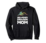 Bearded Dragon Mom Hoodie Beardie Mother Lizard Pullover Hoo