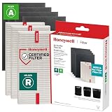 Honeywell HEPA Air Purifier Filter Replacement Kit for HPA300, HPA3300, HPA5300, HPA8350 series Home Air Purifiers, Value Combo Pack Includes 3 HEPA R & 4 A Carbon Pre-Cut Pre-Filters