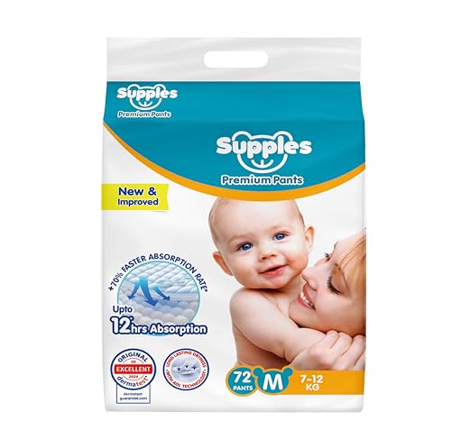 Amazon Brand - Supples Premium Baby Diaper Pants