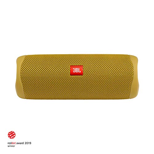 JBL FLIP 5, Waterproof Portable Bluetooth Speaker, Yellow
