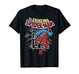 Marvel The Amazing Spider-Man Vintage Comic Poster T-Shirt
