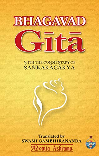 Bhagavad Gita: With the commentary of Shankaracharya book cover