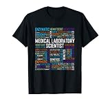 Cls Medical Laboratory Scientist T Shirt Words Gift Week T S