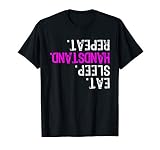 Eat Sleep Handstand Repeat Gymnastics Cool T-Shirt
