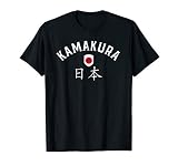 Kamakura Japan T Shirt Japanese Flag Kamakura Tee T Shirt