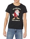 Disney Snow White I M Grumpy Deal With It Portrait T Shirt