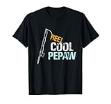 Reel Cool Pepaw Grandfather Grandpa T Shirt