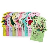 TONYMOLY I’m Sheet Mask Gift Set – Korean Face Mask Variety Pack with Hydrating & Vitamin Essences, 10 Pack