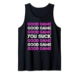 Funny Soccer Gift Tanks For Girls. Good Game You Suck Tank Top