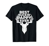 Best Buckin Pappy Ever Shirt Men Hunting Fathers Day T Shirt