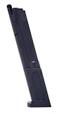 Beretta M92 A1 Blowback Full Auto 6mm BB Pistol Airsoft Gun Extended Magazine, 40-Round Capacity