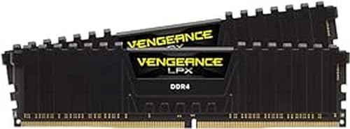 Corsair Vengeance LPX DDR4 RAM 32GB (2x16GB) Bis zu 3200MHz CL16 Intel XMP 2.0 Computerspeicher - Schwarz (CMK32GX4M2E3200C16)