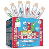 Otter Pops Freezer Bars, 100% Fruit Juice Ice Pops, Original Flavors (80ct – 2oz bars)