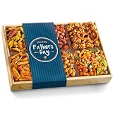 Father S Day Crunch N Munch Snack Nut Variety Tray Gift Box