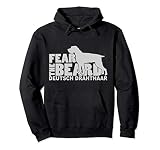 Fear The Beard Deutsch Drahthaar Hunting Dog Pullover Hoodie