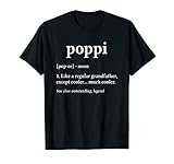 Grandpa Gift for Poppi - Fathers Day Birthday Gift Idea T-Shirt