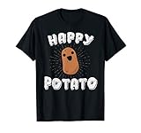 Happy Potato Funny Potato Gift Vegetable Food Humor T-Shirt