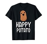 Happy Potato Kawaii Potato Shirt Funny Vegetable T Shirt
