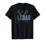 Lax Dad Lacrosse Player Father Coach Sticks Vintage Graphic