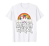 Heavy Metal Unicorn Death Metal Unicorn T-Shirt