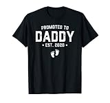 Promoted To Daddy Est 2020 Baby Gift For New Daddy T Shirt