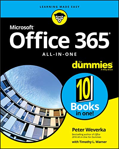 Office 365 All-In-One for Dummies book cover