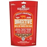 Stella & Chewy's Freeze-Dried Raw Dog Food for Digestive Health - Grass-Fed Beef Dinner Morsels - Natural Solution for Sensitive Stomach, Gas & Firm Stools - Premium Raw Nutrition - 13oz