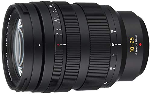 パナソニック 大口径標準ズームレンズ マイクロフォーサーズ用 ルミックス LEICA DG VARIO-SUMMILUX 10-25mm/F1.7 ASPH. ブラック H-X1025