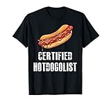 Certified Hotdogolist Funny Hot Dog Sausages Lovers Gift Men