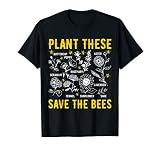 Plant These Save The Bees Environmental Climate Change T-Shirt