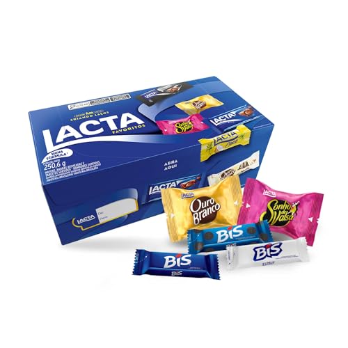 [REC | +POR- | R$ 9,09] Caixa Lacta Favoritos 250g