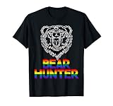 Gay Bear Hunter Pride LGBT Men's Funny Gay T-Shirt