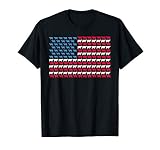 Cow American Flag Heifer Us 4Th Of July Farm Cattle Usa Gift