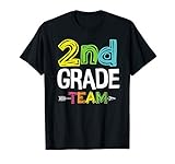 2nd Grade Team T-Shirt 2nd Grade Squad Teacher Gifts T-Shirt