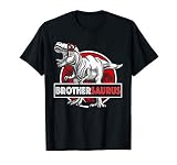 Brothersaurus T-Rex Birthday Funny Brother Saurus Dinosaur T-Shirt