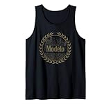 Modelo Gold Cityscape Tank Top