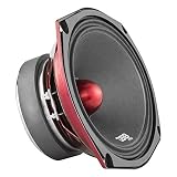 DS18 PRO-X694 BM Loudspeaker - 6x9, Midrange, Red Aluminum Bullet, 400W Max,…