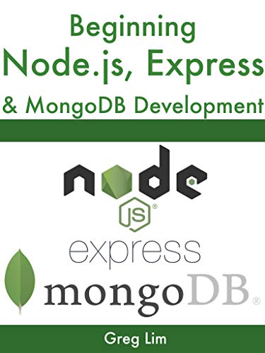 Beginning Node.js, Express & MongoDB Development book cover