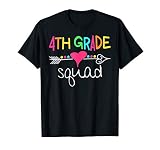 4th Grade Squad Fourth Teacher Student Team Back to School T-Shirt