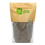 Yupik Organic Black Chia Seeds 2 2 Lb 35 2 Oz Gluten Free Gm